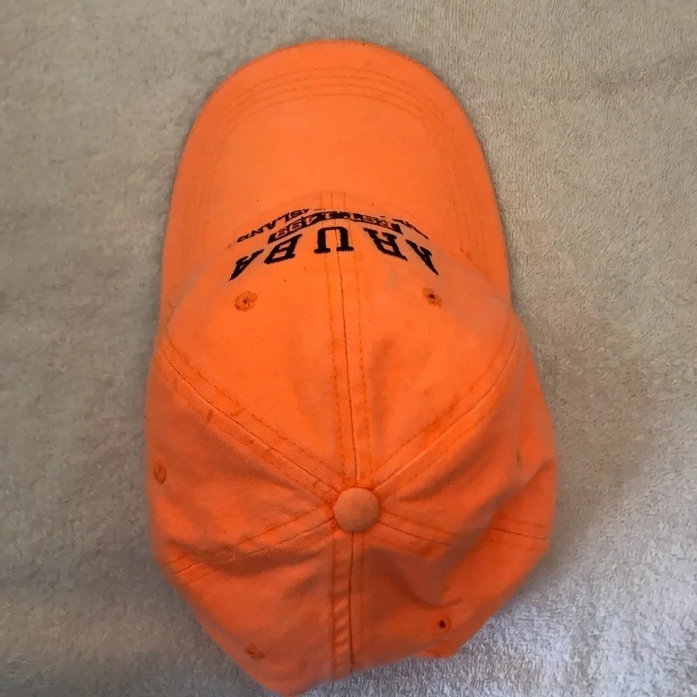 Blue Sky for Aruba-One Happy Island Women's Adjustable Pink Travel Ball Cap